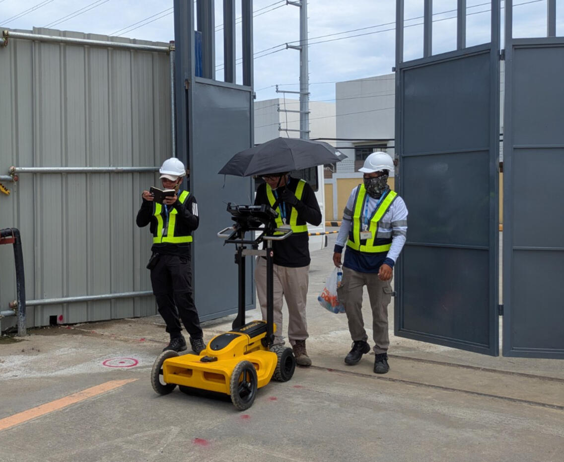 Ground Penetrating Radar - Underground Scanning